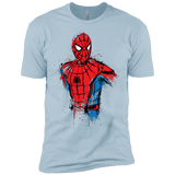 T-Shirts Light Blue / YXS Spiderman- Friendly Neighborhood Boys Premium T-Shirt