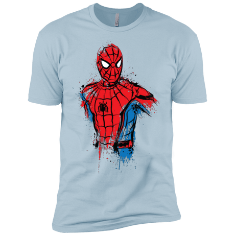 T-Shirts Light Blue / YXS Spiderman- Friendly Neighborhood Boys Premium T-Shirt