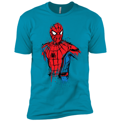 T-Shirts Turquoise / YXS Spiderman- Friendly Neighborhood Boys Premium T-Shirt