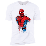 T-Shirts White / YXS Spiderman- Friendly Neighborhood Boys Premium T-Shirt