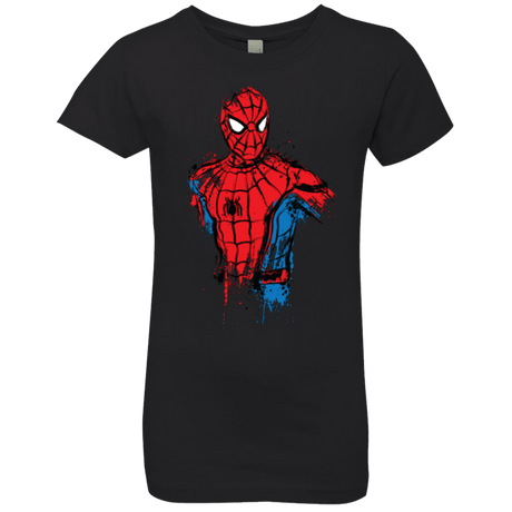 T-Shirts Black / YXS Spiderman- Friendly Neighborhood Girls Premium T-Shirt