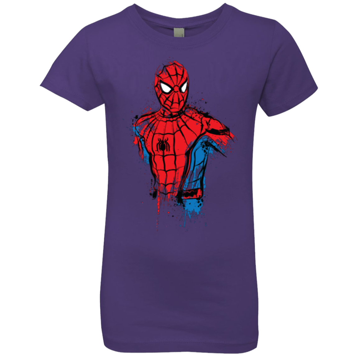 T-Shirts Purple Rush / YXS Spiderman- Friendly Neighborhood Girls Premium T-Shirt