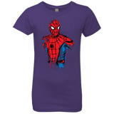 T-Shirts Purple Rush / YXS Spiderman- Friendly Neighborhood Girls Premium T-Shirt