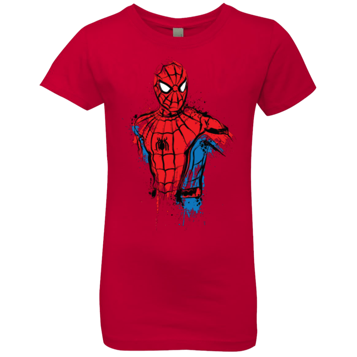 T-Shirts Red / YXS Spiderman- Friendly Neighborhood Girls Premium T-Shirt