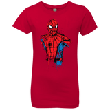 T-Shirts Red / YXS Spiderman- Friendly Neighborhood Girls Premium T-Shirt