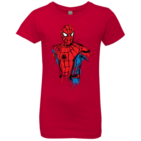 T-Shirts Red / YXS Spiderman- Friendly Neighborhood Girls Premium T-Shirt