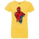 T-Shirts Vibrant Yellow / YXS Spiderman- Friendly Neighborhood Girls Premium T-Shirt