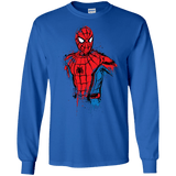 T-Shirts Royal / S Spiderman- Friendly Neighborhood Men's Long Sleeve T-Shirt