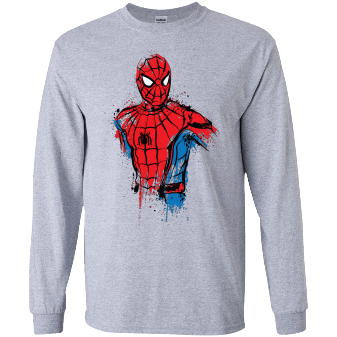 T-Shirts Sport Grey / S Spiderman- Friendly Neighborhood Men's Long Sleeve T-Shirt