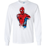 T-Shirts White / S Spiderman- Friendly Neighborhood Men's Long Sleeve T-Shirt