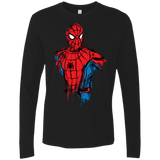 T-Shirts Black / S Spiderman- Friendly Neighborhood Men's Premium Long Sleeve