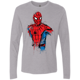 T-Shirts Heather Grey / S Spiderman- Friendly Neighborhood Men's Premium Long Sleeve