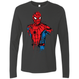 T-Shirts Heavy Metal / S Spiderman- Friendly Neighborhood Men's Premium Long Sleeve