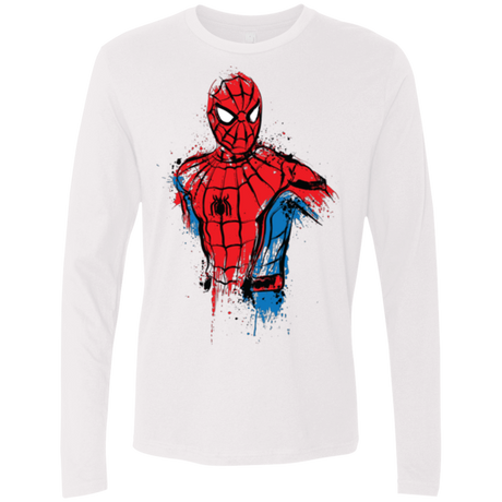 T-Shirts White / S Spiderman- Friendly Neighborhood Men's Premium Long Sleeve