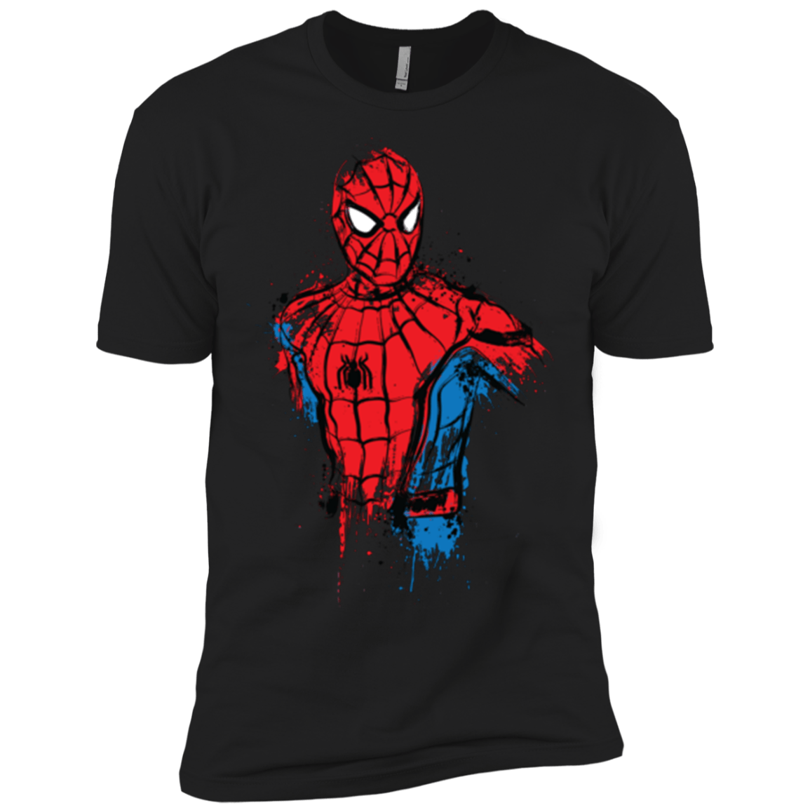 T-Shirts Black / X-Small Spiderman- Friendly Neighborhood Men's Premium T-Shirt