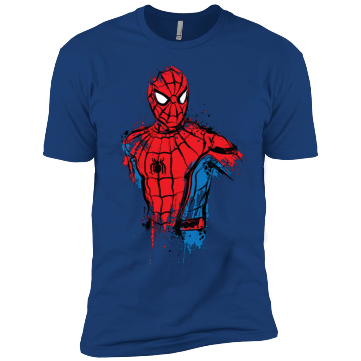 T-Shirts Royal / X-Small Spiderman- Friendly Neighborhood Men's Premium T-Shirt