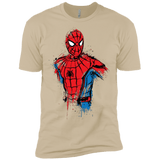 T-Shirts Sand / X-Small Spiderman- Friendly Neighborhood Men's Premium T-Shirt