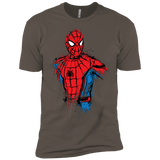 T-Shirts Warm Grey / X-Small Spiderman- Friendly Neighborhood Men's Premium T-Shirt