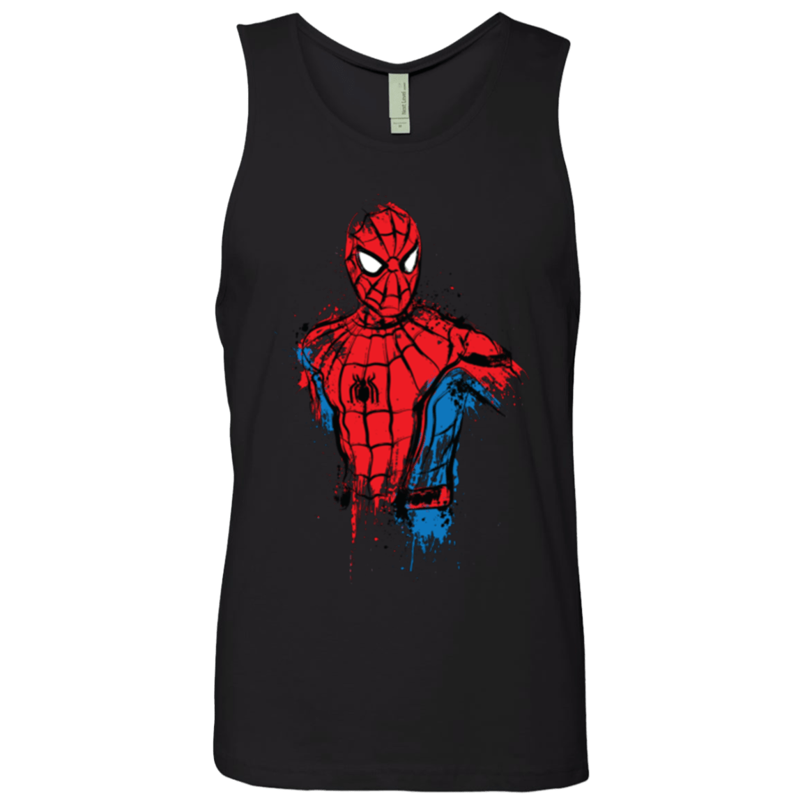 T-Shirts Black / S Spiderman- Friendly Neighborhood Men's Premium Tank Top