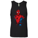 T-Shirts Black / S Spiderman- Friendly Neighborhood Men's Premium Tank Top