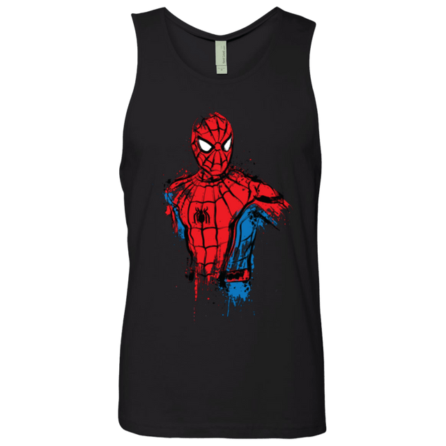 T-Shirts Black / S Spiderman- Friendly Neighborhood Men's Premium Tank Top