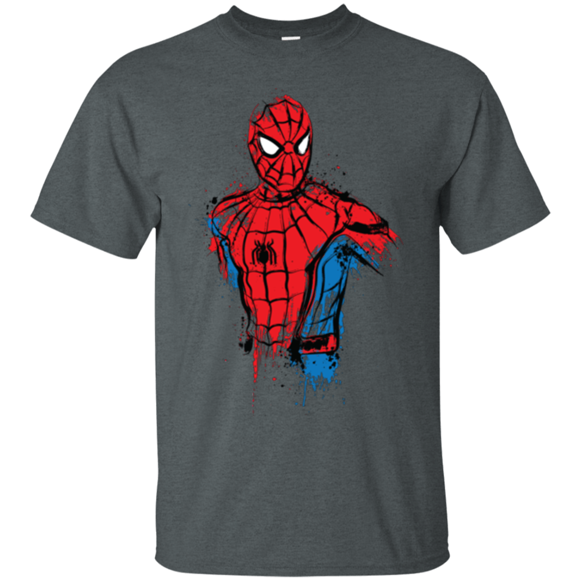 T-Shirts Dark Heather / S Spiderman- Friendly Neighborhood T-Shirt