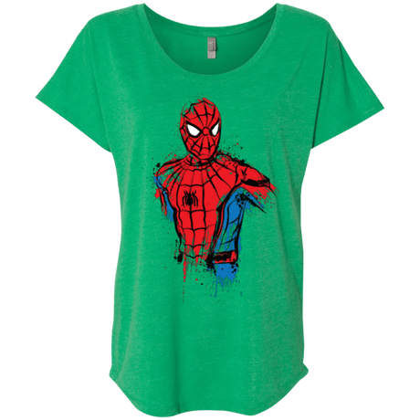 T-Shirts Envy / X-Small Spiderman- Friendly Neighborhood Triblend Dolman Sleeve