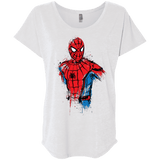 T-Shirts Heather White / X-Small Spiderman- Friendly Neighborhood Triblend Dolman Sleeve