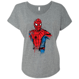 T-Shirts Premium Heather / X-Small Spiderman- Friendly Neighborhood Triblend Dolman Sleeve