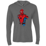 T-Shirts Premium Heather / X-Small Spiderman- Friendly Neighborhood Triblend Long Sleeve Hoodie Tee