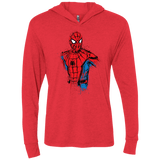 T-Shirts Vintage Red / X-Small Spiderman- Friendly Neighborhood Triblend Long Sleeve Hoodie Tee