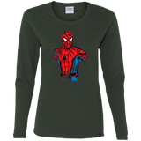 T-Shirts Forest / S Spiderman- Friendly Neighborhood Women's Long Sleeve T-Shirt