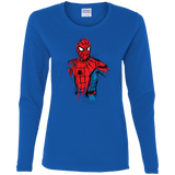 T-Shirts Royal / S Spiderman- Friendly Neighborhood Women's Long Sleeve T-Shirt