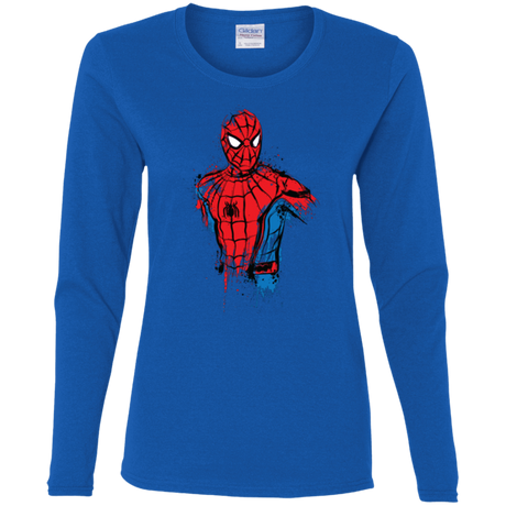 T-Shirts Royal / S Spiderman- Friendly Neighborhood Women's Long Sleeve T-Shirt