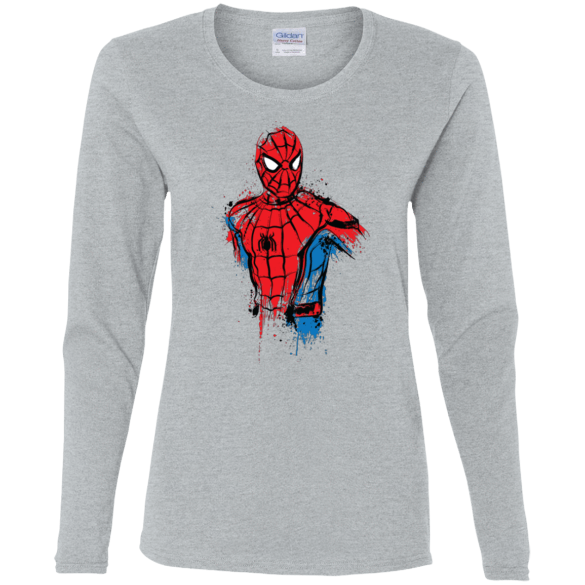 T-Shirts Sport Grey / S Spiderman- Friendly Neighborhood Women's Long Sleeve T-Shirt