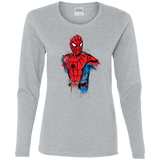 T-Shirts Sport Grey / S Spiderman- Friendly Neighborhood Women's Long Sleeve T-Shirt