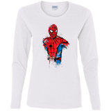 T-Shirts White / S Spiderman- Friendly Neighborhood Women's Long Sleeve T-Shirt