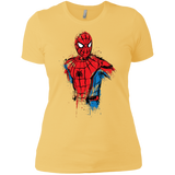 T-Shirts Banana Cream/ / X-Small Spiderman- Friendly Neighborhood Women's Premium T-Shirt