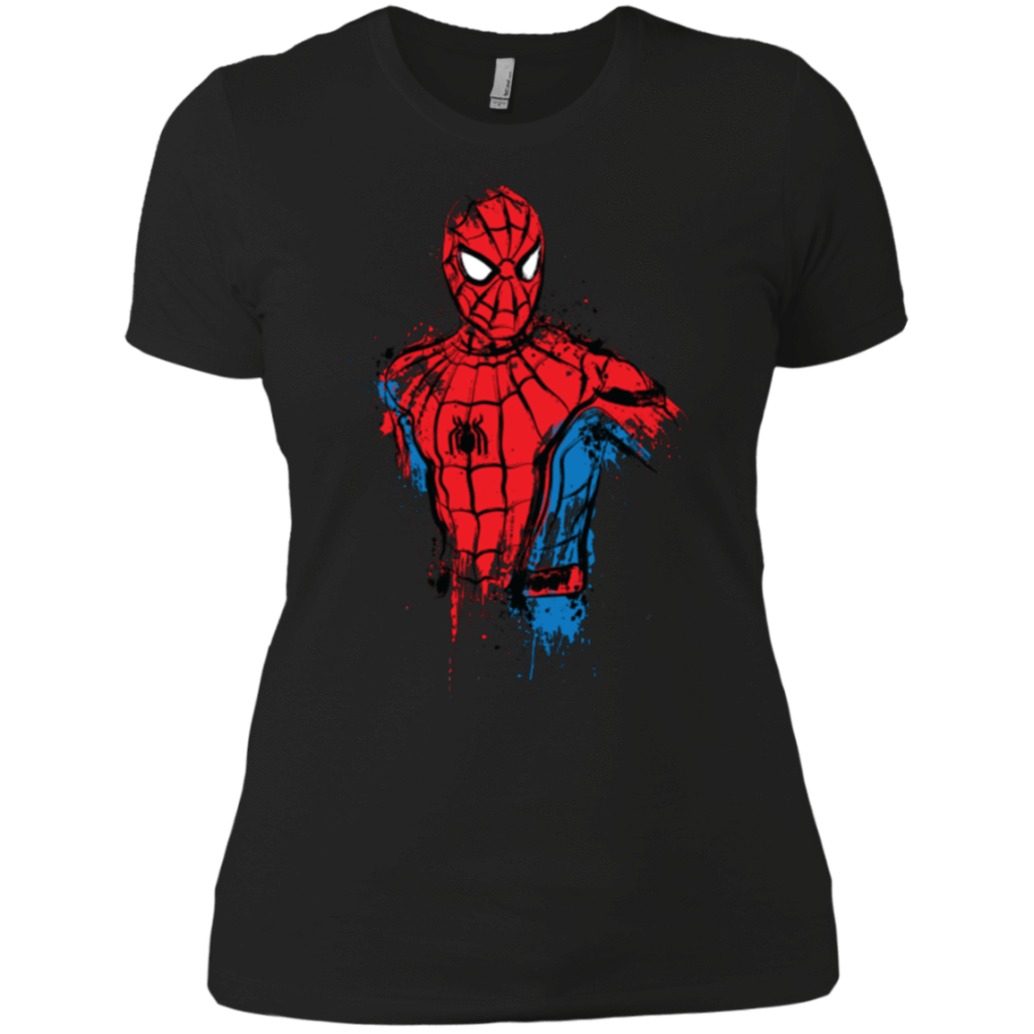T-Shirts Black / X-Small Spiderman- Friendly Neighborhood Women's Premium T-Shirt