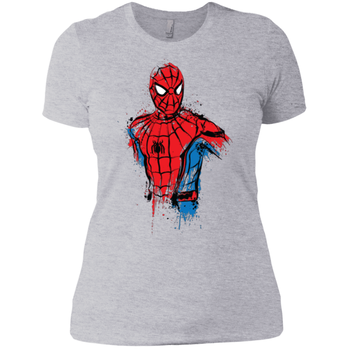 T-Shirts Heather Grey / X-Small Spiderman- Friendly Neighborhood Women's Premium T-Shirt