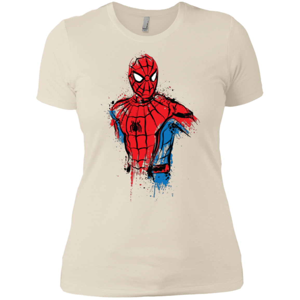 T-Shirts Ivory/ / X-Small Spiderman- Friendly Neighborhood Women's Premium T-Shirt