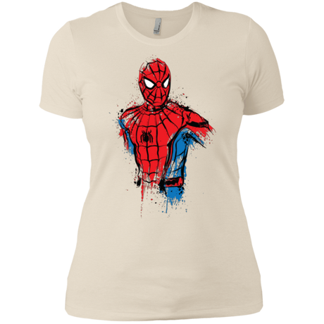 T-Shirts Ivory/ / X-Small Spiderman- Friendly Neighborhood Women's Premium T-Shirt