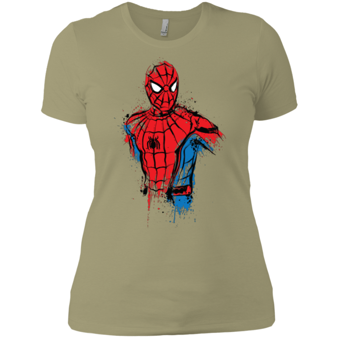 T-Shirts Light Olive / X-Small Spiderman- Friendly Neighborhood Women's Premium T-Shirt