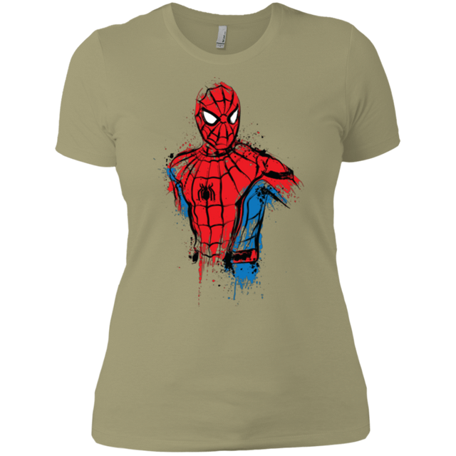 T-Shirts Light Olive / X-Small Spiderman- Friendly Neighborhood Women's Premium T-Shirt