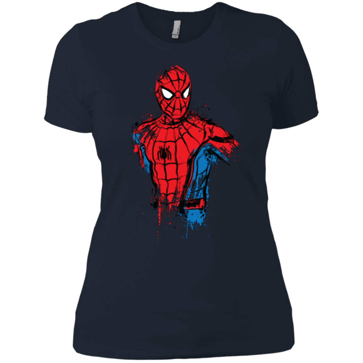 T-Shirts Midnight Navy / X-Small Spiderman- Friendly Neighborhood Women's Premium T-Shirt
