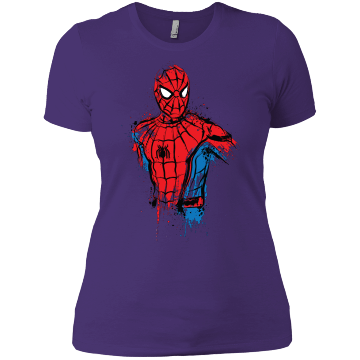 T-Shirts Purple Rush/ / X-Small Spiderman- Friendly Neighborhood Women's Premium T-Shirt