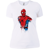 T-Shirts White / X-Small Spiderman- Friendly Neighborhood Women's Premium T-Shirt