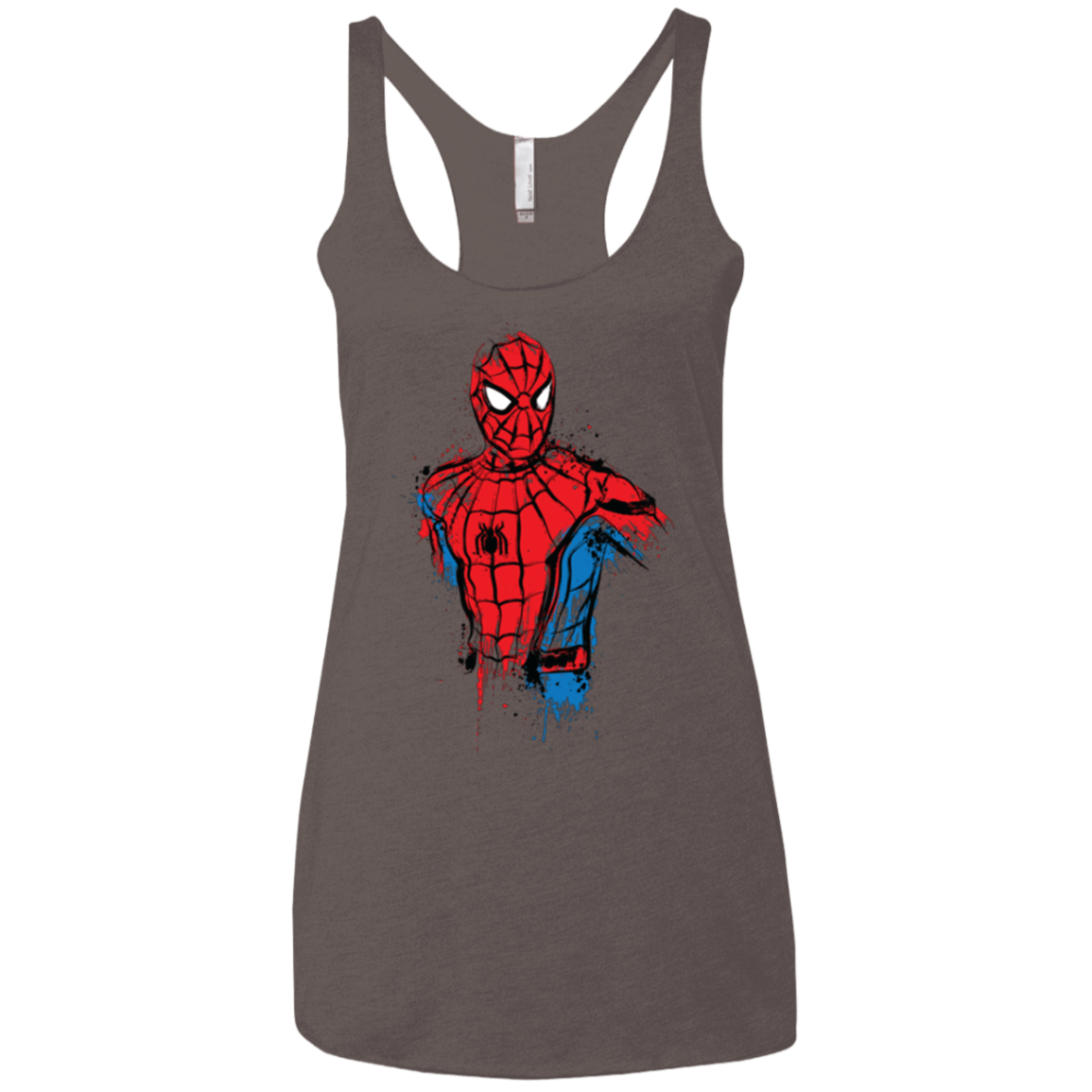 T-Shirts Macchiato / X-Small Spiderman- Friendly Neighborhood Women's Triblend Racerback Tank