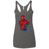 T-Shirts Premium Heather / X-Small Spiderman- Friendly Neighborhood Women's Triblend Racerback Tank