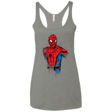 T-Shirts Venetian Grey / X-Small Spiderman- Friendly Neighborhood Women's Triblend Racerback Tank